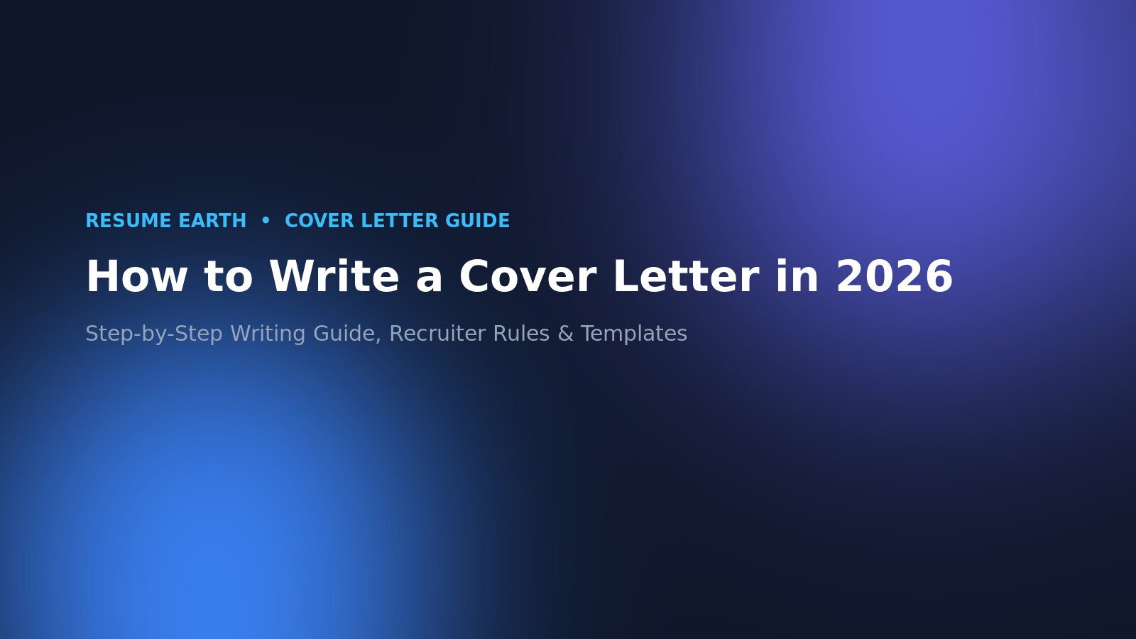 Professional drafting an ATS-friendly cover letter on a laptop in an office